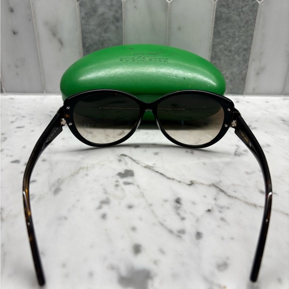 Kate Spade Soleil S Dark Brown Sunglasses with Gradient Brown Lenses 57-14 130